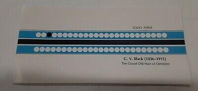 History of Dentistry .925 Silver PF Medals Franklin Mint- W.Miller/GV.Black