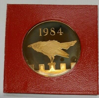 1984 Tower of London Small Size (38mm) Bronze Medal