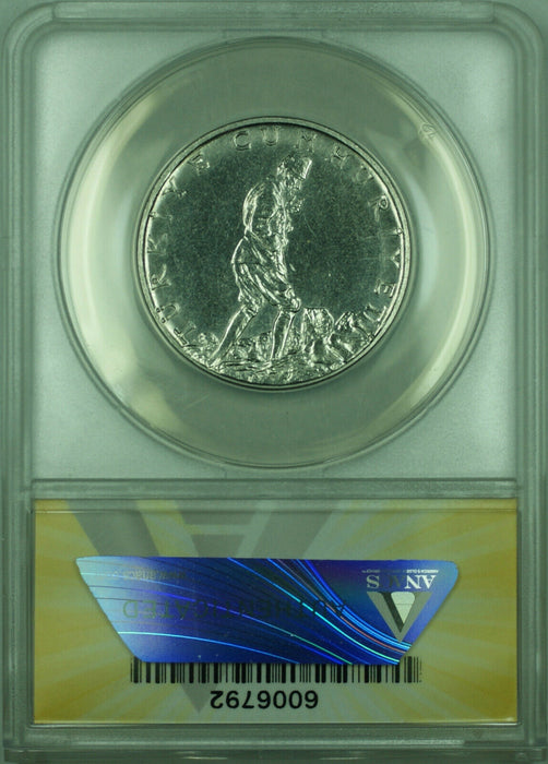 1966 2.50L Turkey ANACS MS 65 2 1/2 Lira Steel Coin KM#893.1
