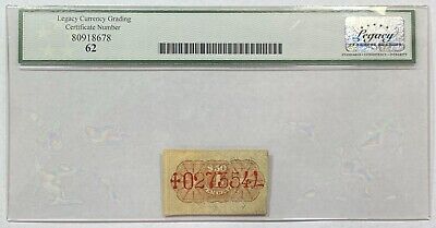 United States $50 4% Bond Coupon Hessler X-166I Legacy New 62