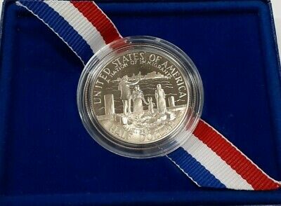 1986 Statue of Liberty Commemorative Proof Half Dollar Coin in OGP