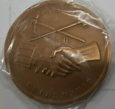 US Mint James Madison Presidential High Relief Bronze Indian Peace Medal
