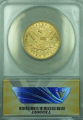 1903 US Liberty Head Eagle $10 Gold Coin ANACS AU-55