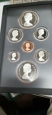 1982 Canada Proof-like Set, Gem Coins, With COA from RCM