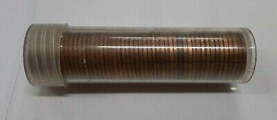 1958 Lincoln Cent Roll BU 50 Coins Total in Coin Tubes/OBW