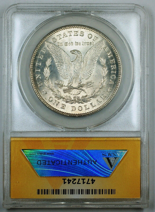 1878 Morgan Silver Dollar Coin, 7/8 TF, VAM-38 ANACS MS 61, Better Coin, JT