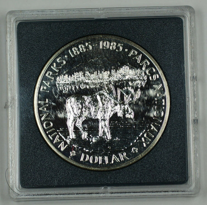 1985 Canada $1 Commemorative Proof-Like Coin Centennial of National Park No Case