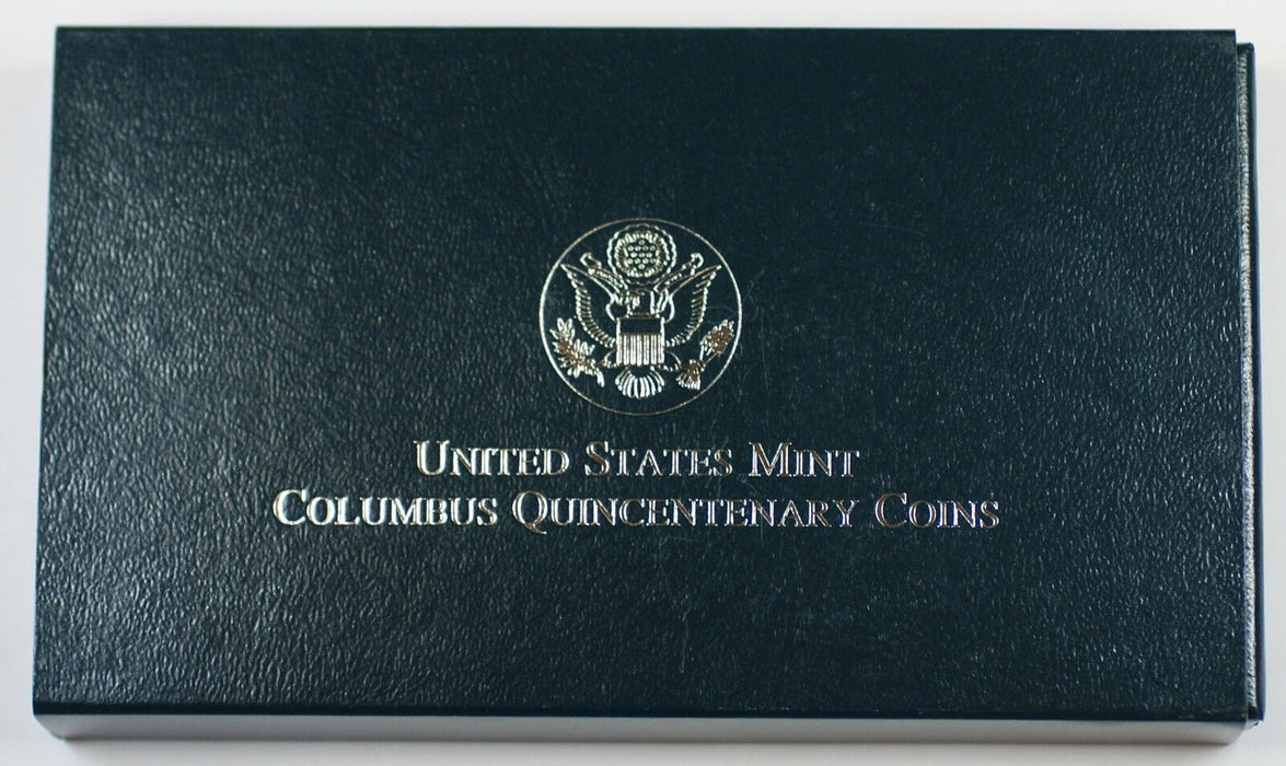 1992 Colombus Quincentenary Proof Silver Dollar Commem Coin in Mint Packaging