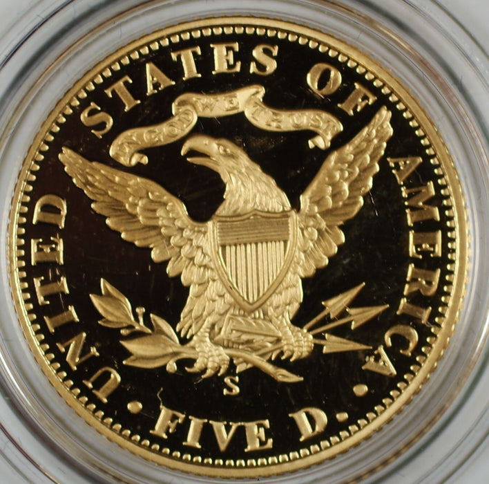 2006 San Francisco Old Mint $5 Gold Proof Commemorative Coin with Box & COA DGH