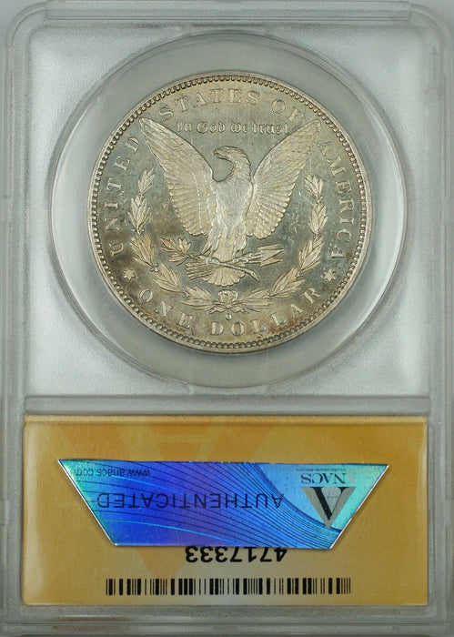 1884-O Silver Morgan Dollar Coin, ANACS MS-63 (PL), JT