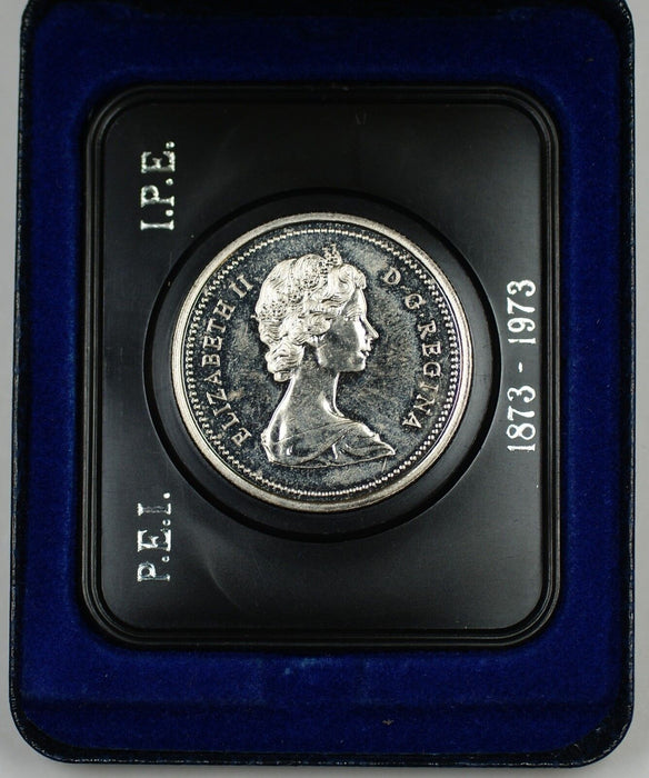 1973 Canada Proof-Like One Dollar $1 Coin Centennial of Prince Edward Island