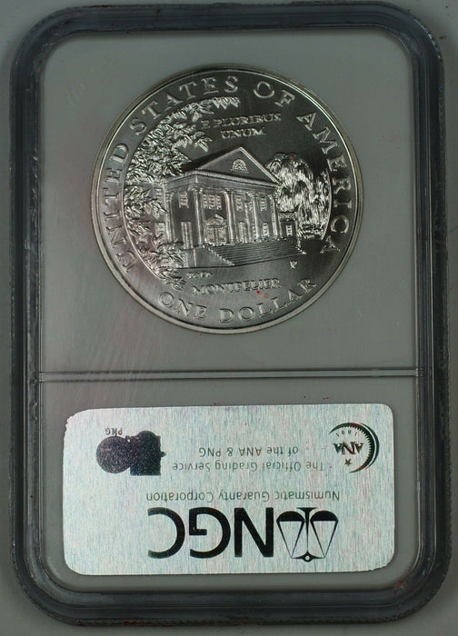 1999-P Dolley Madison Commemorative Silver Dollar Coin, NGC MS-70, Perfect Coin