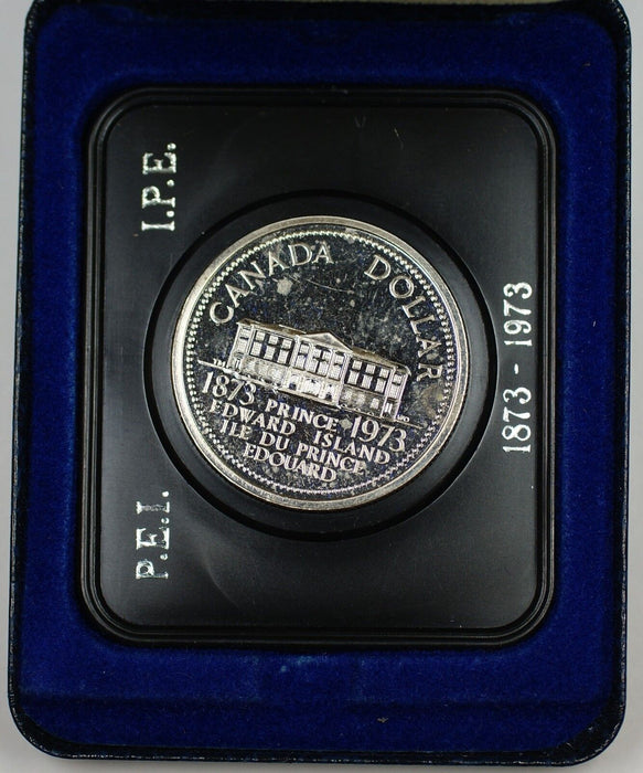 1973 Canada Proof-Like One Dollar $1 Coin Centennial of Prince Edward Island