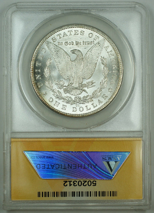 1884-CC Morgan Silver Dollar, ANACS MS-63