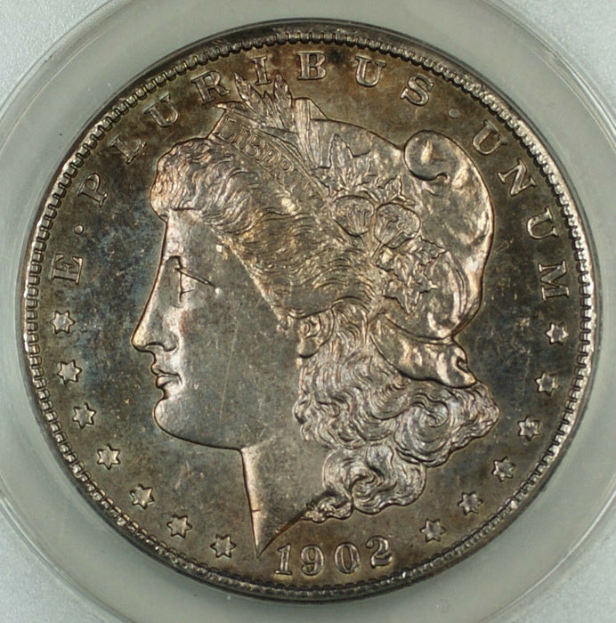 1902-O Morgan Silver Dollar Coin, ANACS AU-58 Details, Cleaned, (Better, PL)