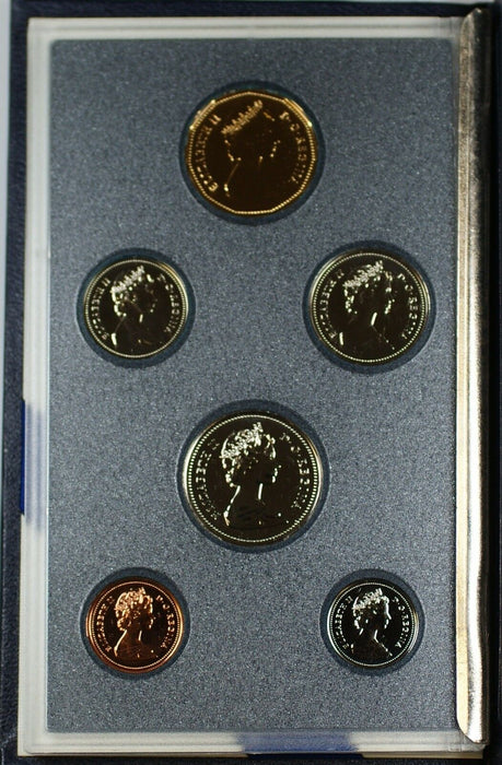 1989 Canada Proof Set, Gem Coins, With Sleeve, COA