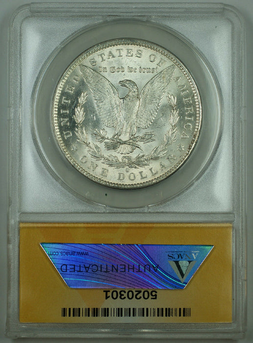 1884-O Morgan Silver Dollar, ANACS MS-63