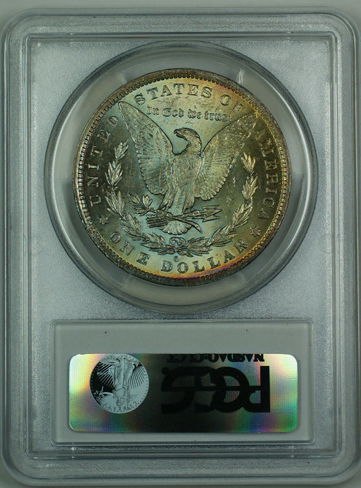 1884-O Morgan Silver Dollar $1 PCGS MS-63 *Reverse Toned* BW