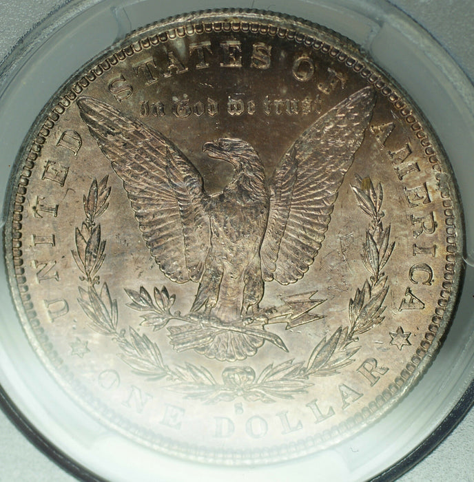 1882-S Morgan Silver Dollar $1 PCGS MS-64 *Nicely Toned* JS