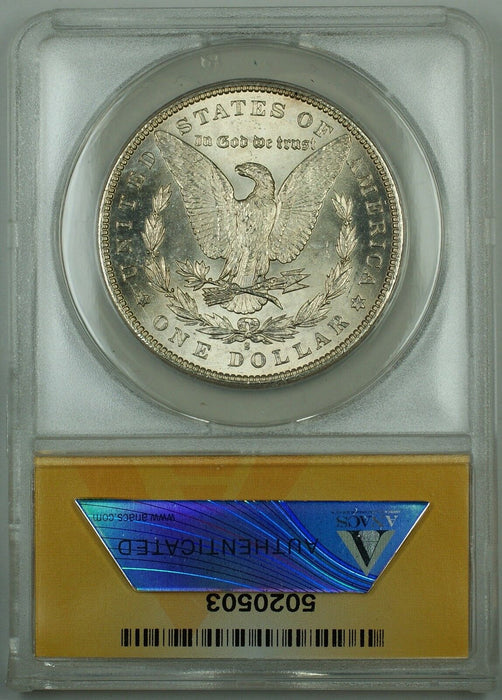 1897-S Morgan Silver Dollar, ANACS MS-62 (Better Coin)