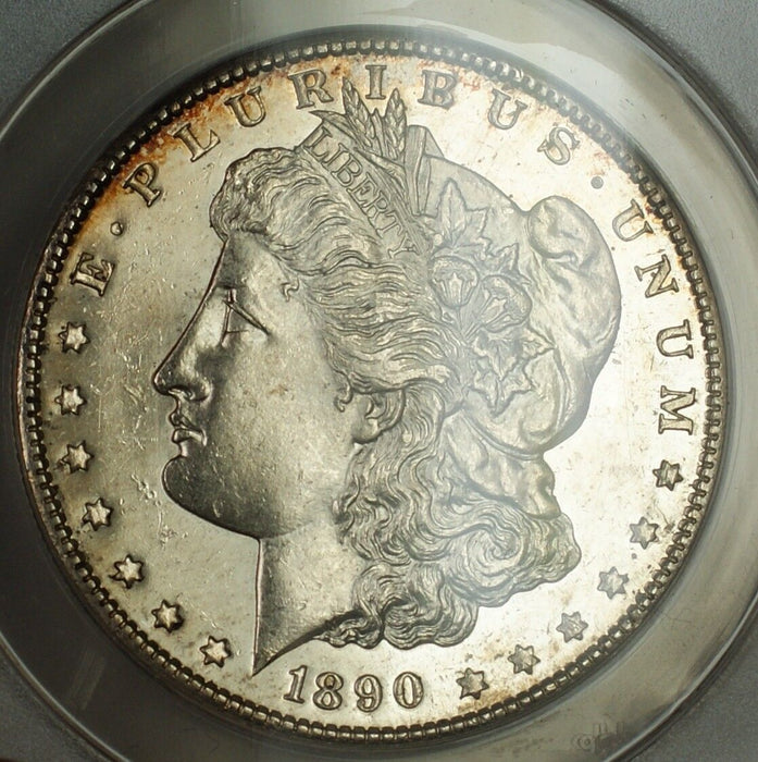 1890-S Morgan Silver Dollar $1, ANACS MS-60 Details Cleaned (Proof-Like PL)