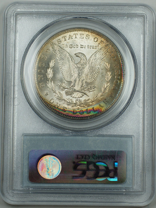 1884-O Morgan Silver Dollar Coin, PCGS MS-63, Nicely Toned