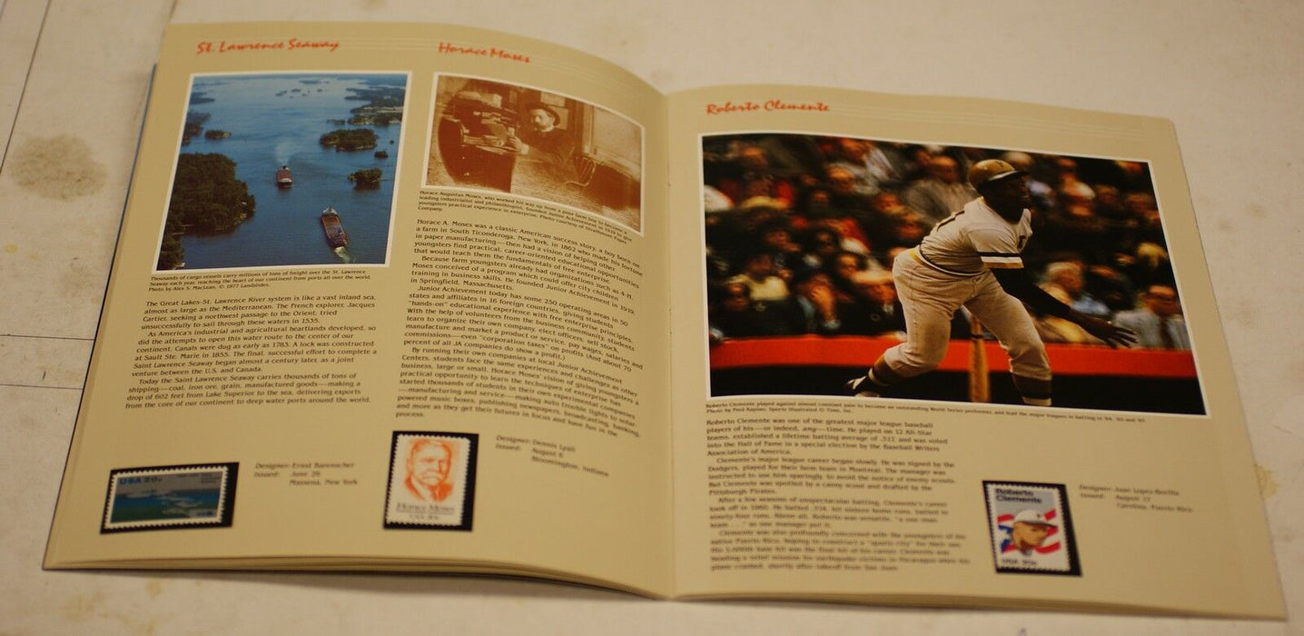 1984 U.S.P.S. Commemorative Mint Set Mounted, MInt Condition with Envelope.