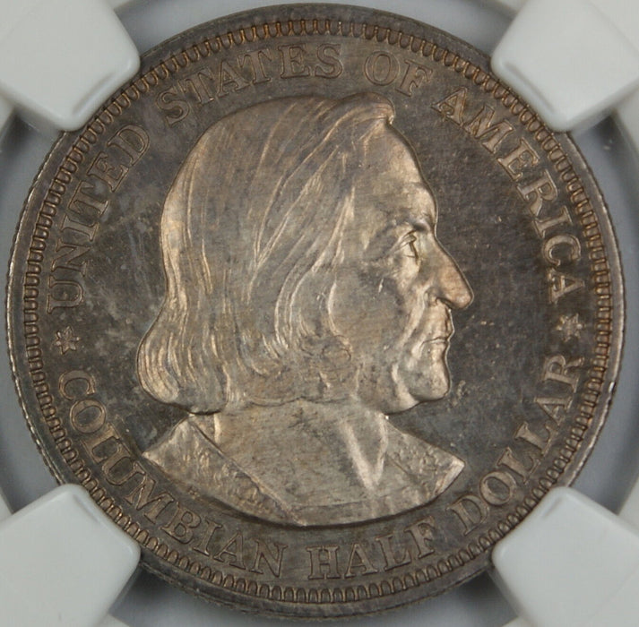 1893 Columbia Commemorative Half Dollar NGC UNC BU (PROOF)