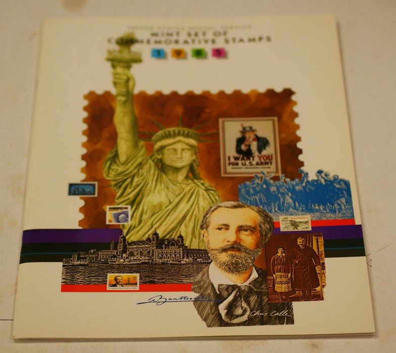 1985 U.S.P.S. Commemorative Mint Set Mounted, MInt Condition without Envelope.