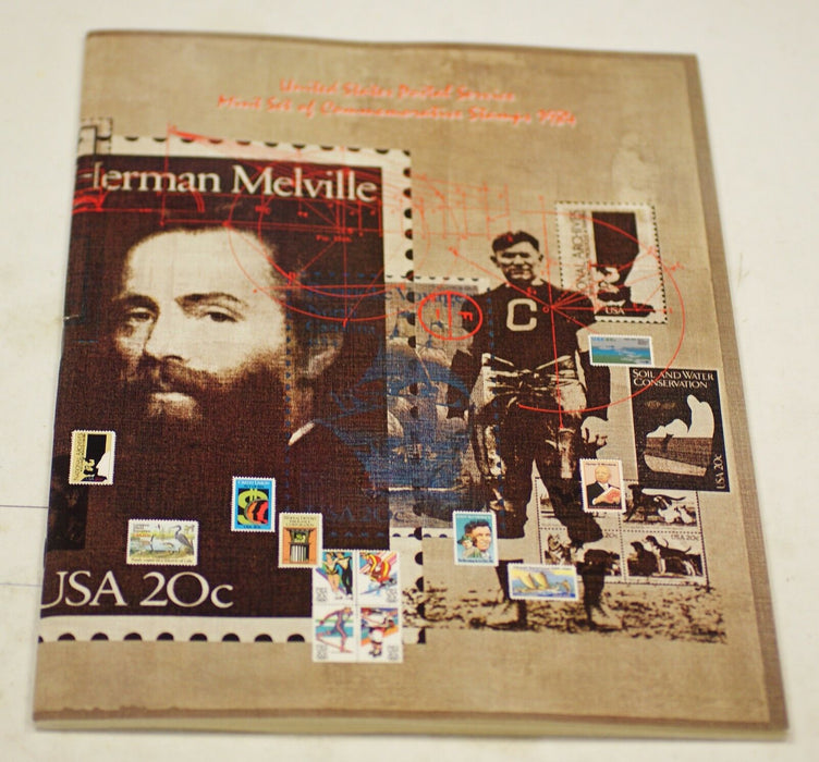 1984 U.S.P.S. Commemorative Mint Set Mounted, MInt Condition with Envelope.