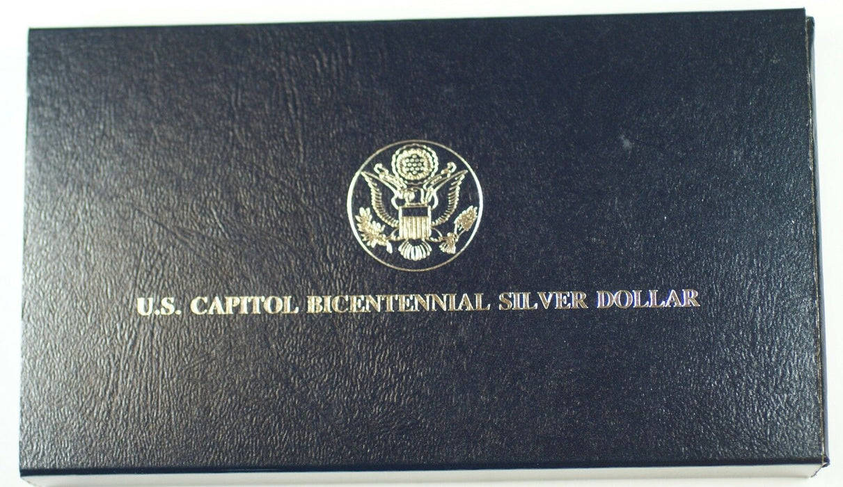 1994 U.S. Capital Bicentennial Proof Silver Dollar Commem Coin in Mint Packaging
