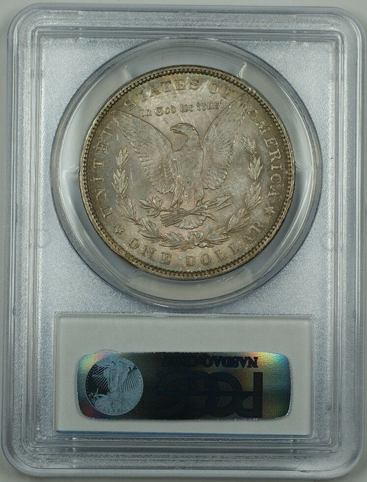 1890 Silver Morgan Dollar $1, PCGS MS-62, Toned