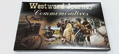 2002 P & D Sacagawea BU Dollars Westward Journey Commemoratives in Holder