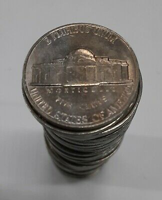 1960 Jefferson Nickel BU Roll - 40 Coins in Tube/OBW