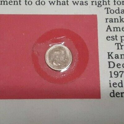 Harry S. Truman 14K Gold 100th Birthday Commemorative on Card w/COA