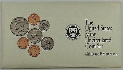 1992 P&D United States Mint Set with Envelope & COA