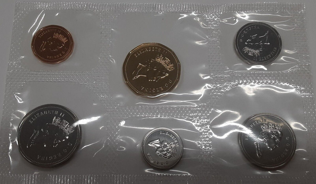 1993 Canada Mint Set- Proof Like- Uncirculated 6 Coin Set