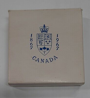 1967 Canada Silver Centennial Medal - Toned in RCM Case