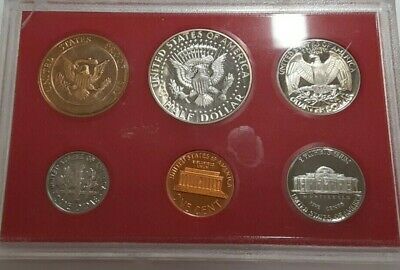 1982-S US Mint Proof Set 5 Gem Coins in Holder-NO Sleeve