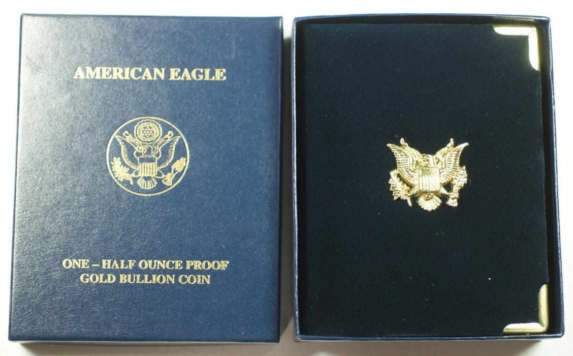2006-W American Eagle 1/2 Oz Gold Proof Coin in Box w/ COA