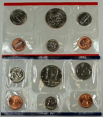 1986 P&D United States Mint Set 12 Coins ONLY--NO Envelope