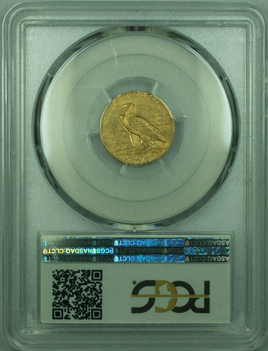 1929 Indian $2.50 Quarter Eagle Gold Coin PCGS MS-62