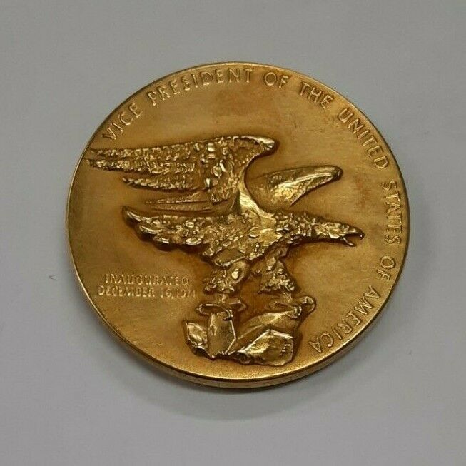 Undated 18K Gold Nelson Rockefeller MACo Medal 31.5 Grams/30MM (MK)