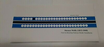 History of Dentistry .925 Silver PF Medals Franklin Mint- L.Hobbs/H.Wells
