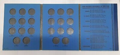 Whitman Empty Large Cent Folder For Dates 1793-1825 #9001 - Used