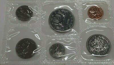 1980 Canada Mint Set- Proof Like- Uncirculated Coin Set- w/Envelope