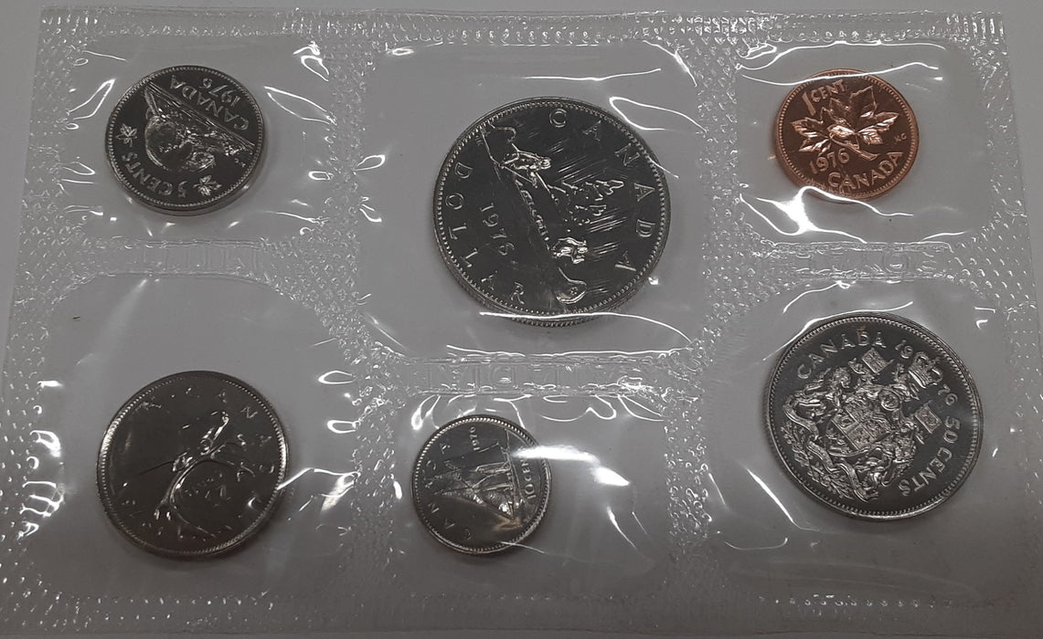 1976 Canada Mint Set- Proof Like- in Original Pilofilm from the RCM
