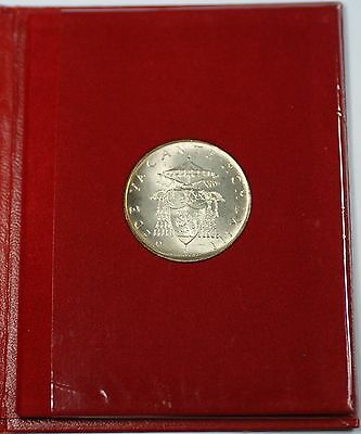 1963 Vatican Silver 500 Lire Uncirculated Coin