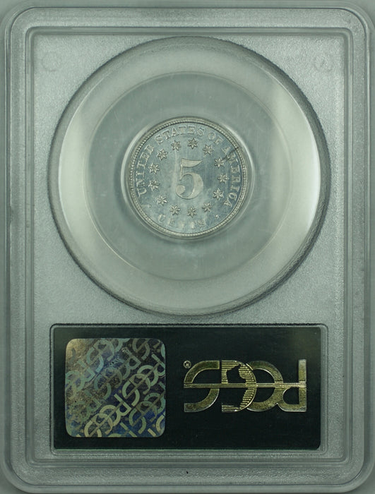 1875 Shield Nickel Pattern Gem Proof 5c Coin PCGS PR-65 OGH J-1388 Judd WW
