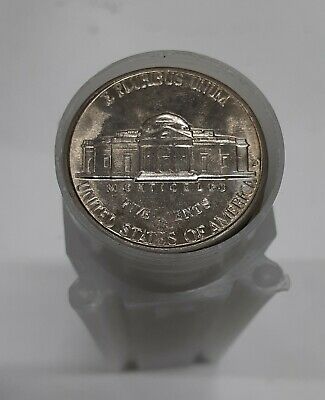 1957-D Jefferson Nickel BU Roll - 40 Coins in Tube